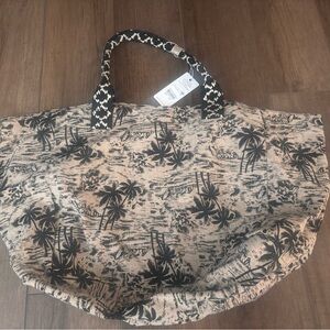 Urban Expressions Tropical Print Tote Bag NWT